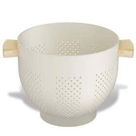 Jygmco 756594415408 Colanders With Wood Handle - Kitchen Essential Metal Strainers And Colan Jygmco 756594415408 Colanders With Wood Handle - Kitchen Essential Metal Strainers And Colan