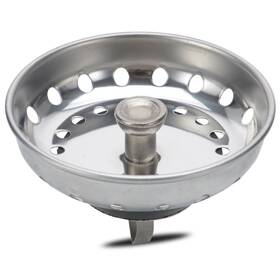 K&j 853948008054 Kitchen Sink Strainer Stopper - 2-in-1 Stainless Steel Spring Clip Kitche