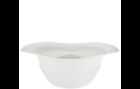 K45748 Colandish Colander Serving Dish Silicone Lid White
