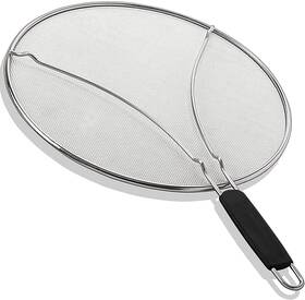 Kafoor 797716555152 13 Inch Grease Splatter Screen For Cooking Stainless Steel Oil Inches Black