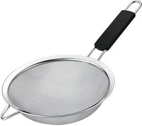 Ms06-vh-btpr-ef Kafoor Fine Mesh Strainer With Thermo Plastic Rubber Handle - Sieve Stainl