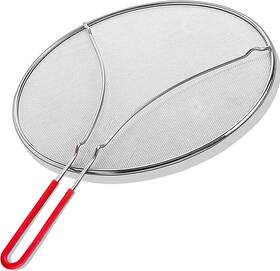 Ss02-k Kafoor 13 Inch Grease Splatter Screen For Cooking Stainless Steel Oil Guard