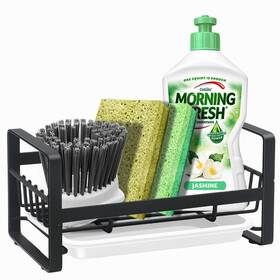 Kaileyouxiangongsi 716172748816 Kitchen Sponge Holder For Sink Caddy Organizer Tray Dra Inch