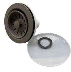 Karran 423206104127 Kitchen Sink Basket Strainer Concrete 4-1/2 Inch X 3-1/8 Qbscno 91 Karran 423206104127 Kitchen Sink Basket Strainer Concrete 4-1/2 Inch X 3-1/8 Qbscno 91