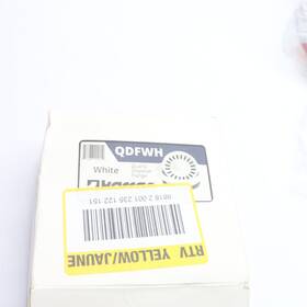 Karran 814038022152 3-1/2 Inch Kitchen Sink Decorative Disposal Flange In White