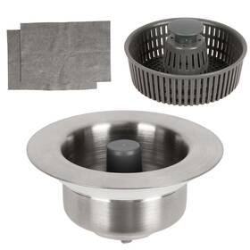 Dxn2308001 Katoom 5 Pack-kitchen Sink Stopper Strainer And Kitchen Dish Cloths 3 In 1 Stainless