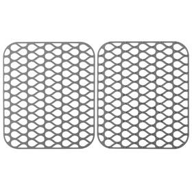 22422811 Kazheon 2pcs Sink Protectors For Kitchen 13.58 Inch X11.61 Heat Resi-stant Silicone