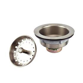 K5435dsbn Keeney 046224015925 Plumb Pak 1 Pack Brushed Nickel Kitchen Sink Strainer With Fixed