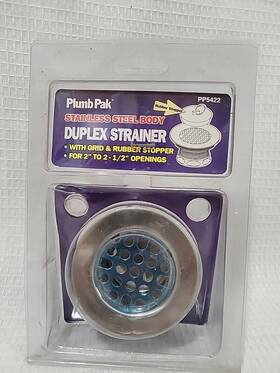 Pp5422 Keeney Holdings Llc Sink Strainer Stainless Steel 2 - 1/2 Plumb Pak