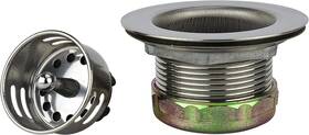Keeney Manufacturing 445012266281 878pc Stainless Steel Junior Duo Bar Sink Strainer With Basket Fits 2
