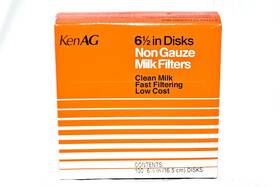 D110 Ken-ag Milk Filters 715407462152 6-1/2 Inch Filter Disks Non-gauze 100pk 5