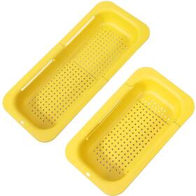 Kesaplan 781454263356 Collapsible Sink Strainer Basket Extendable Plastic Colander Yellow 13 18 Inch Kesaplan 781454263356 Collapsible Sink Strainer Basket Extendable Plastic Colander Yellow 13 18 Inch