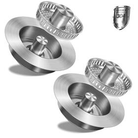 Lsq-20250218 Kilobey Upgraded 3 In 1 Kitchen Sink Drain Strainer And Stopper Plug Filter Fo