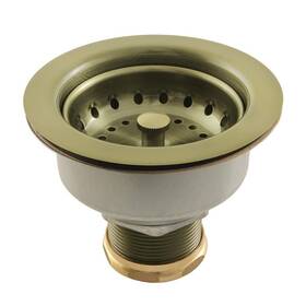 K112ab Kingston Brass 663370025143 Tacoma Kitchen Sink Basket Strainer Antique