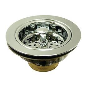 Kbs1001 Kingston Brass 663370028939 Made To Match Basket Strainer 4-1/2-inch Polished Chrome