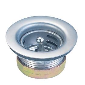 K461 Kingston Brass 663370063565 Stainless Steel Duo Bar Sink Strainer With Die Cast Nut 2-13/16-inch Di