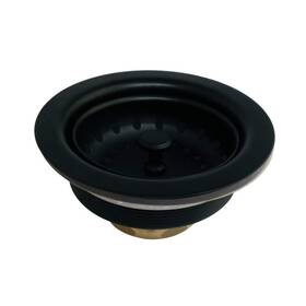 K111bmb Kingston Brass 663370575488 Tacoma Kitchen Sink Basket Strainer Matte Black 4.44 X 2.5