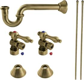 Cc53303lkb30 Kingston Brass Trimscape Plumbing Sink Trim Kit P-trap