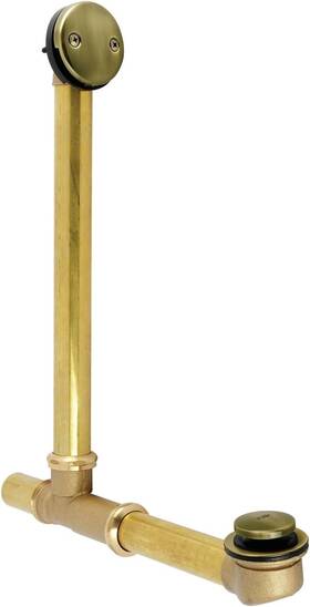 Dtt2163 Kingston Brass 16 Inch Bathtub Waste And Overflow Drain Antique