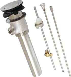 Kbt2126 Kingston Brass Made To Match Drain Overflow Extra Long Pop-up Rod