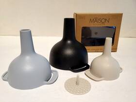 Kitchen 037003039140 Maison Strainer Funnel Set 4 Pcs
