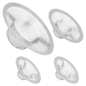 Kitchen 195464137161 4-pack Stainless Steel Sink Drain Strainer And Mesh Screen Drainer Kitchen 195464137161 4-pack Stainless Steel Sink Drain Strainer And Mesh Screen Drainer