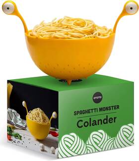Kitchen 445029092064 Spaghetti Monster - Strainer For Draining Pasta Vegetable Fruit