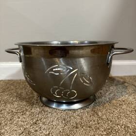 69696969696969 Kitchen Stainless Steel Cherry Colander Strainer Fruit 69696969696969 Kitchen Stainless Steel Cherry Colander Strainer Fruit
