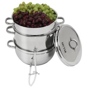 Vkp1140 Kitchen Crop Multi-use Steam Juicer And Roaster Set - Induction Friendly Sta Inch
