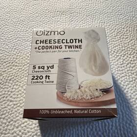 Kg-cct5 Kitchen Gizmo Cheesecloth And Cooking Twine - 5 Sq Yd 220ft