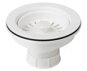 Item-1295 Kitchen Sink Strainer In White Item-1295 Kitchen Sink Strainer In White