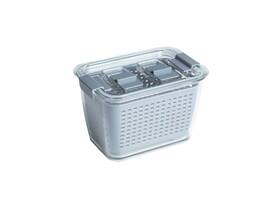 1464a6-amz Kitchen Spaces Colander Stackable Food Storage Bin Small