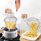 Kitchen Tools Frying Basket Strainer Durable Foldable Strain Chef Fry Rinse 740999788236