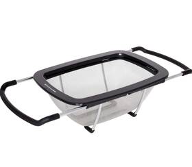 Ke867osoba Kitchenaid Expandable Stainless Steel Colander Black