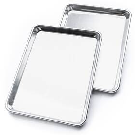 B09n7t4csh Kitchenatics Half Sheet Baking Pans 2-pack Nonstick Cookie Sheets Heavy Duty