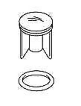 21318-vf Kohler 040688886541 Stopper Assembly Polished Brass 21318-vf Kohler 040688886541 Stopper Assembly Polished Brass