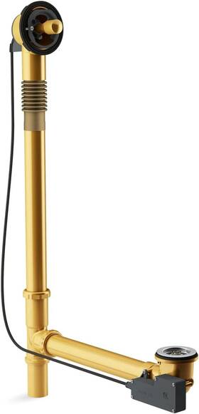 78440-na Kohler Tea-for-two Brass Cable Pop-up Drain Steel