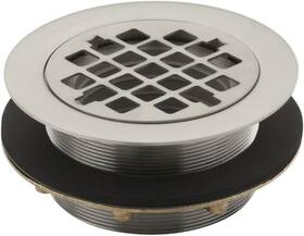 K-9132-bn Kohler Shower Drain One Size Vibrant Brushed Nickel