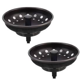 Kone 659676239063 Kitchen Sink Stopper And Strainer 2 Pack Oil Rubbed Bronze Basket Stra Inch
