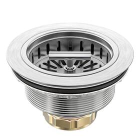 Kone 719081968825 Kitchen Sink Drain Strainer 3-1/2 Inch Assembly Kit Replaceme