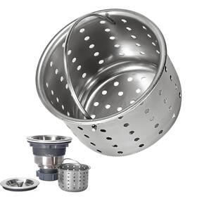 K-g231-ss Kone Deep Sink Strainer Basket Fits Standard 3-1/2 Inch Kitchen Drains St
