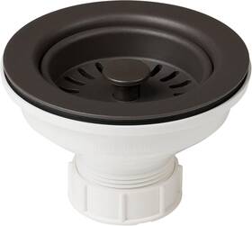 Kraus 445017995940 Kitchen Sink Strainer For 3.5-inch Drain Openings In Brown