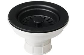 Pst1-bl Kraus Kitchen Sink Strainer For 3.5-inch Drain Openings In Black Pst1-bl Kraus Kitchen Sink Strainer For 3.5-inch Drain Openings In Black