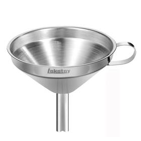 8541963364 Lakatay 5.5-inch 14cm Stainless Steel Kitchen Funnel With Strainer Filter For Transfe