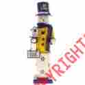 Lat065 Santas Workshop Lsu Tigers Snowman Nutcracker 661565012565