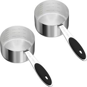 I5zvgj3ie Leifeny 2pcs 1/2cup 118ml Dog Cat Food Scoop Stainless Steel Silver And Black I5zvgj3ie Leifeny 2pcs 1/2cup 118ml Dog Cat Food Scoop Stainless Steel Silver And Black