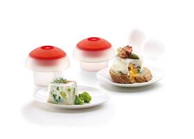 3402400suru008 Lekue Ovo Egg Cooker Kit Of 1 Square Mold And Round Set 2