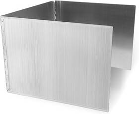 Am553943 Lemecima 1 3 Sided Oil Splatter Guard Upgrade Stainless Steel Anti Shield For