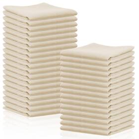 Am554098 Lemecima 40 Pcs 20x20 Inch Cheese Cloths Grade 100 Hemmed Cheesecloth For Straining Cl