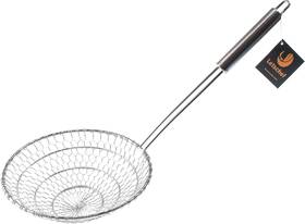 Letschef 313016131102 Stainless Steel Spider Strainer Asian Kitchen Mesh Wok Wire Food Coo
